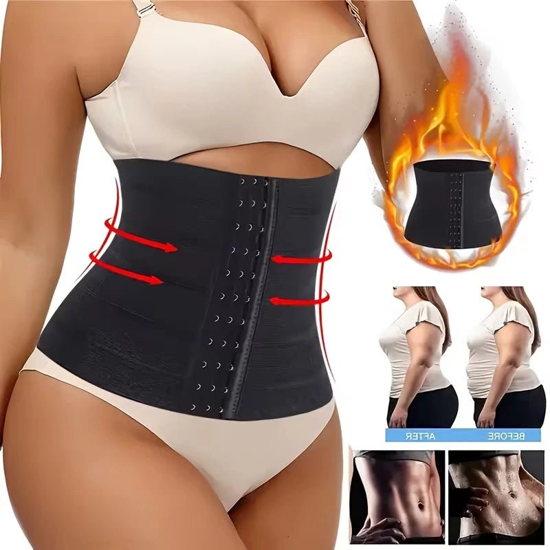 Slim Fit Waist Shaper Belt – Tummy Control Adjustable Body Shaper